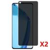 Screen Protector - e.F.Connection - for Realme 8 Pro - Tempered Glass - Very Scratch-resistant - Anti-spy