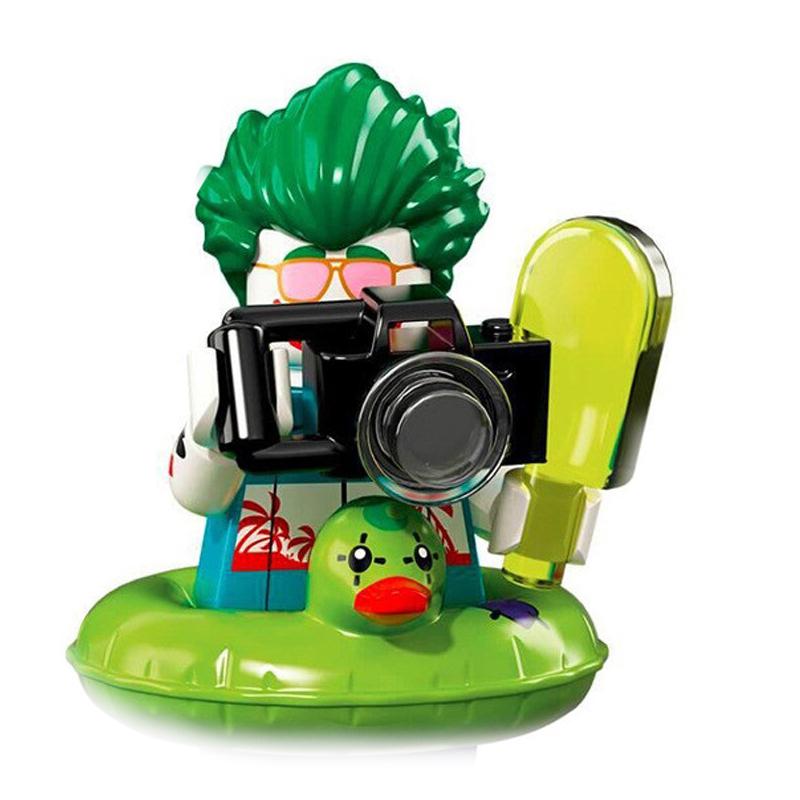 PG8141 Anime Cartoon Doll Building Blocks Kawaii Banana Man Shark Educational Toys Children's Home Gift Constructor Adventure