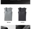Women's Pure Cotton Camisole Tank Top with Integrated Bra Pads – Anti-Side-Boob Design, Perfect for Spring, Summer, and Autumn.