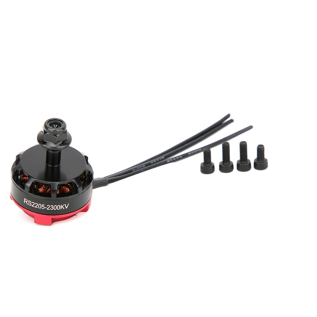 KSX3567 RS2205 2300KV 2205 CCW Brushless Motor Quad Drive Motor for FPV Racing MulticopterRed