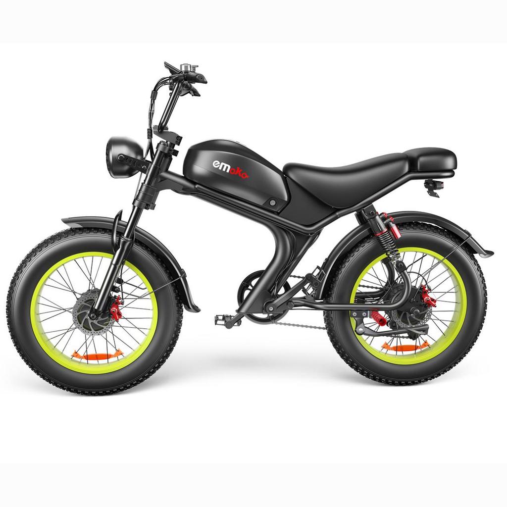 EMOKO C93 Double-drive Adult Mountain Electic Bicycle 1000*2 Motor Motor 48V23AH Battery Electic Bicycle All-Terrain EBike