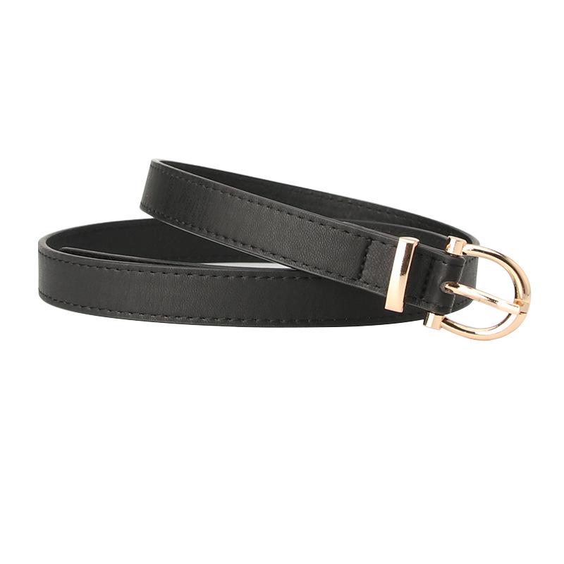 Korean Style Women's Fashion Belt - Slim Decorative Jeans Accessory