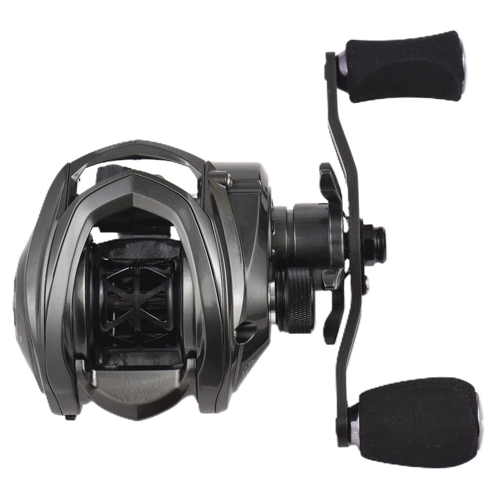 Köderwurfrolle Ultraleichtes Carbon Drop Wheel 5+1 High-Speed ​​8.1:1 Gang 6kg Angelrolle Baitcasting-Rolle Carbon Angelrolle