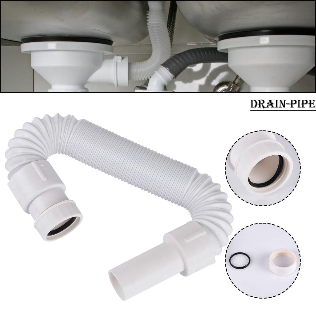 

Гибкий соединитель трубы ловушки для ванной комнаты, душевой кабины, кухонной раковины