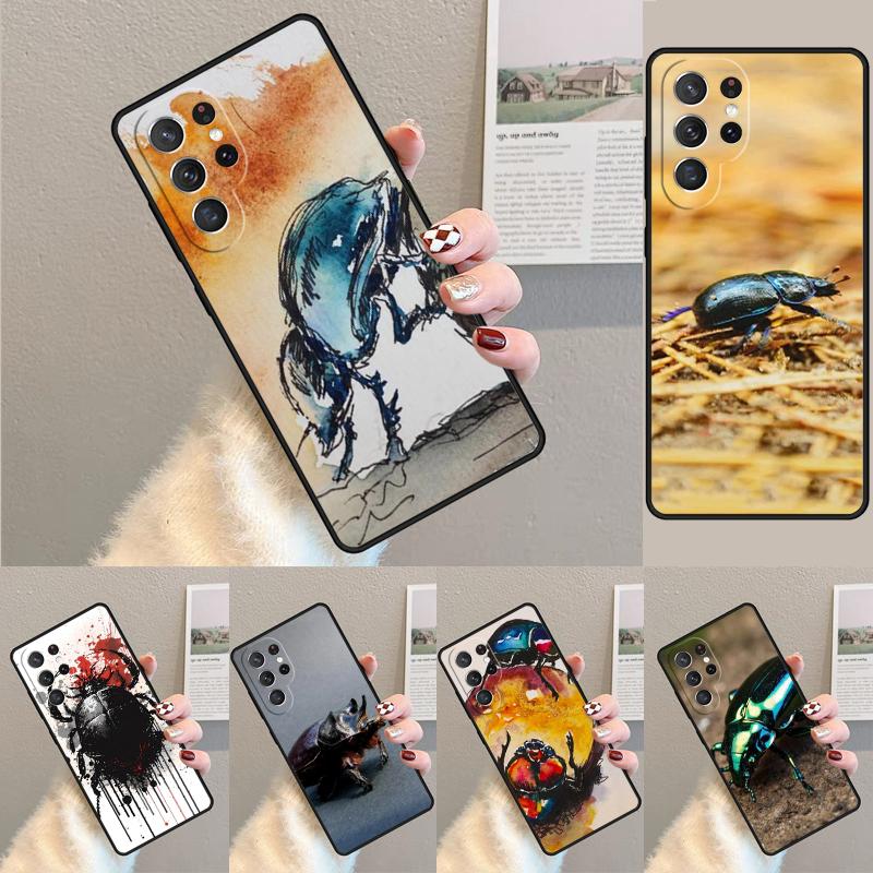 Dung Beetle Insect Phone Case for Samsung Galaxy Note 10 Pro S26 Ultra S23 S24 FE S25 S21 S22 PLUS Shockproof Cove