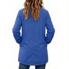 Trench-coat long coupe-vent décontracté de couleur pour femme, à porter au quotidien