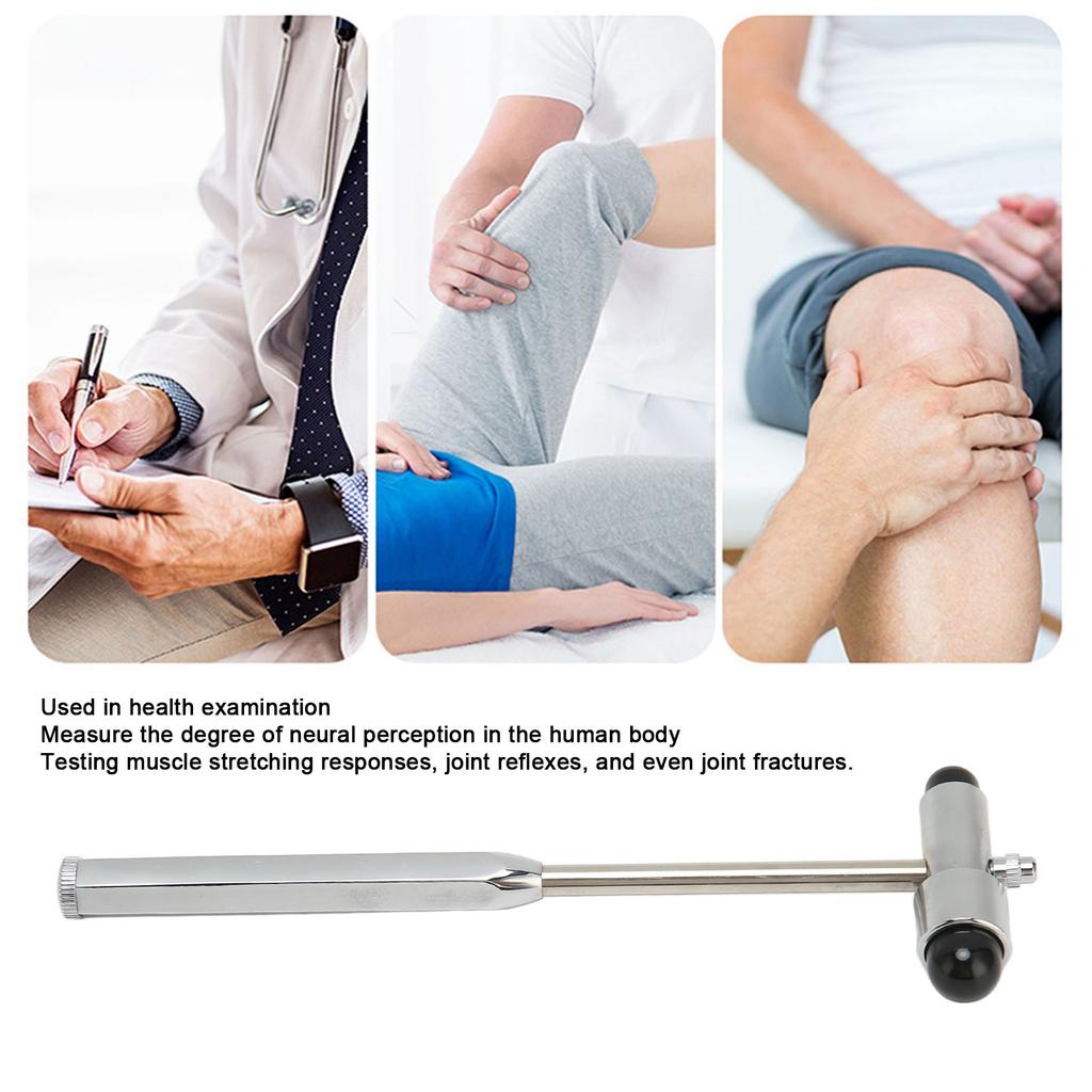 Neurologischer Massagehammer, T-förmiger, bequemer Griff, Handmassagestab für Gelenke