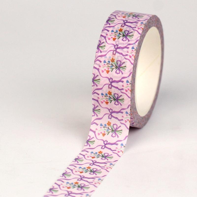 2026 NEW 1X 10M Duck Bird Cake Blueberry Flowers Grid Spring Washi Tape Set for Scrapbooking Masking Tape Cute Jounal Stationery