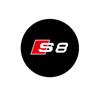 For Audi C5 2Pcs LED Car Courtesy Welcome Logo Projector Light Door Lamp for AUDI Q3 Q5 Q7 A4L RS TT S3 S5 S6 Quattro Sline A6L A3 A5 A7 A8L