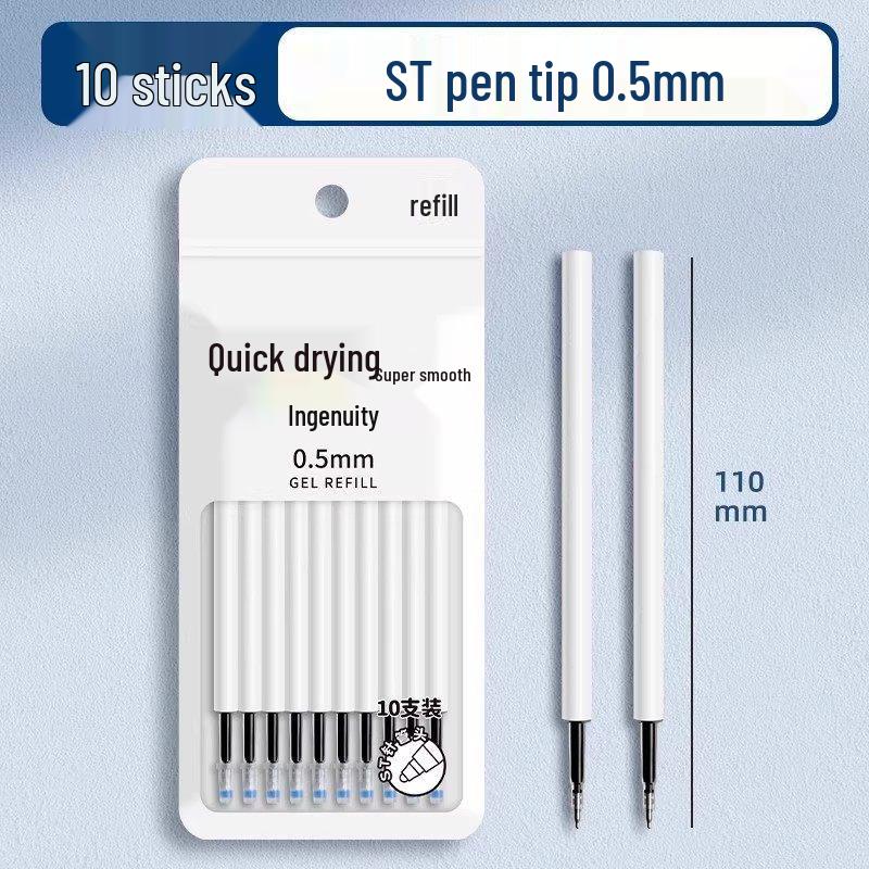 Adorable Cat Face-Changing Pen: Creative Q&A Wind-Up Head Pen, Perfect for Primary Students - Black Ink, Pack of 20