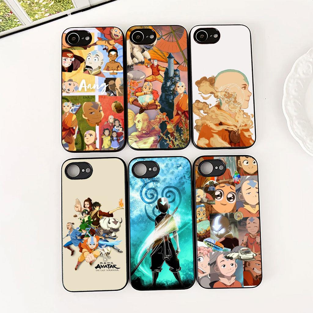 Aang Avatar The Last Airbender Phone Cover Case for Apple iPhone 16 14 15 Plus 11 Pro Max 16E ProMax + 16Plus 15+ 14+ Casing