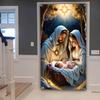 2D Scene - Design For Christmas Winter Decor Durable No Power Required Outdoor