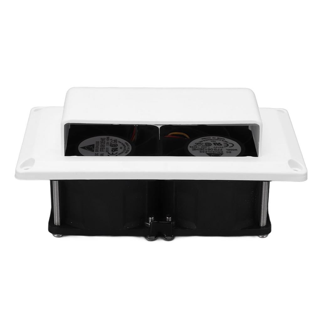 RV Exhaust Fan 12V Motorhome Side Air Vent Fan High Efficiency for Camper Trailer Boat