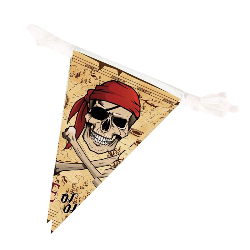 

Пиратский флаг на Хэллоуин, карта мира пиратских сокровищ, декор для вечеринки, винтажное украшение для навигации, корабля-приключения, черепа