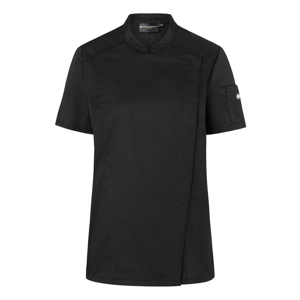 Womens/Ladies Modern-Look Short-Sleeved Chef Jacket