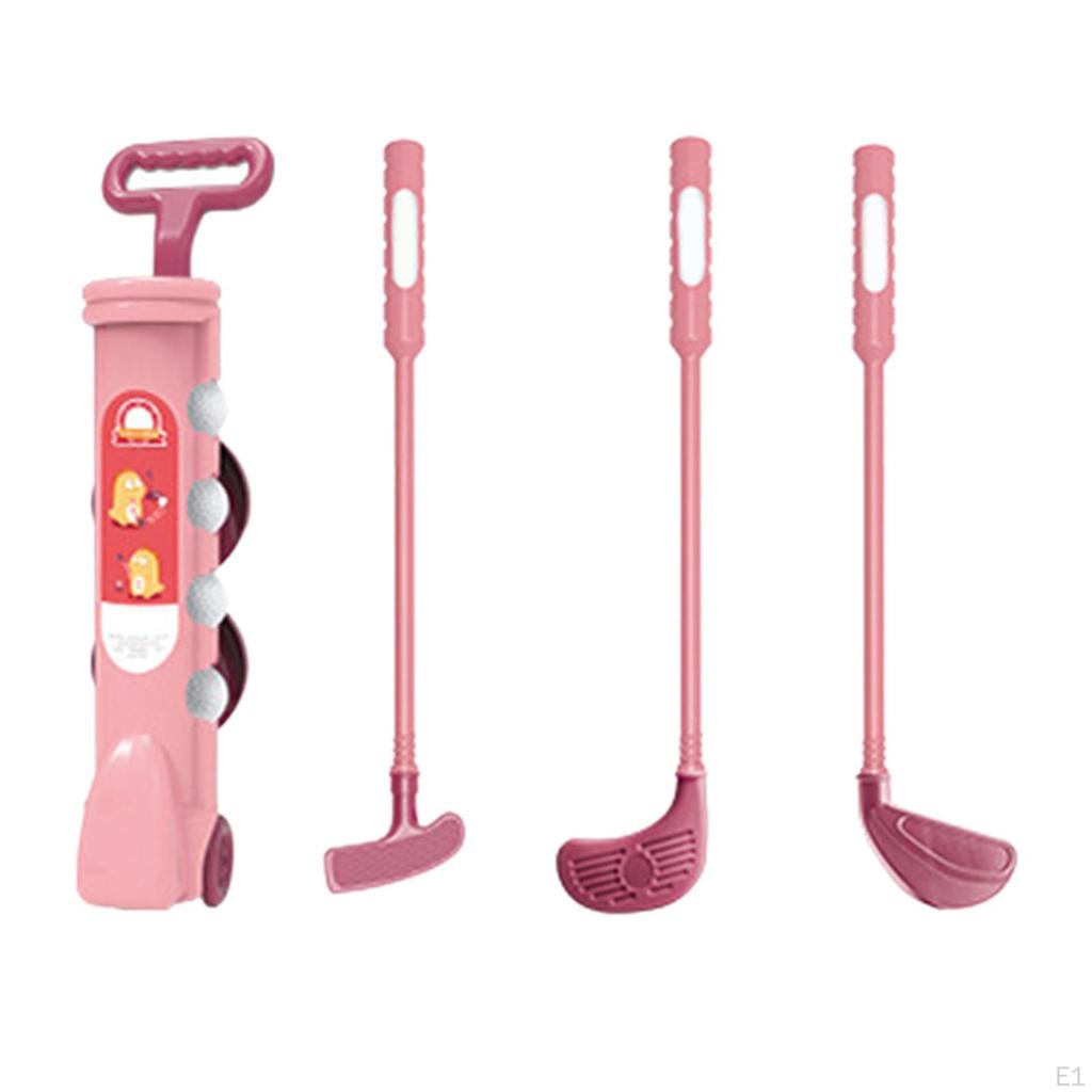 Set Kids Exercise Sport Toy Education Children Mini Golf Clubs for Garden Preschool