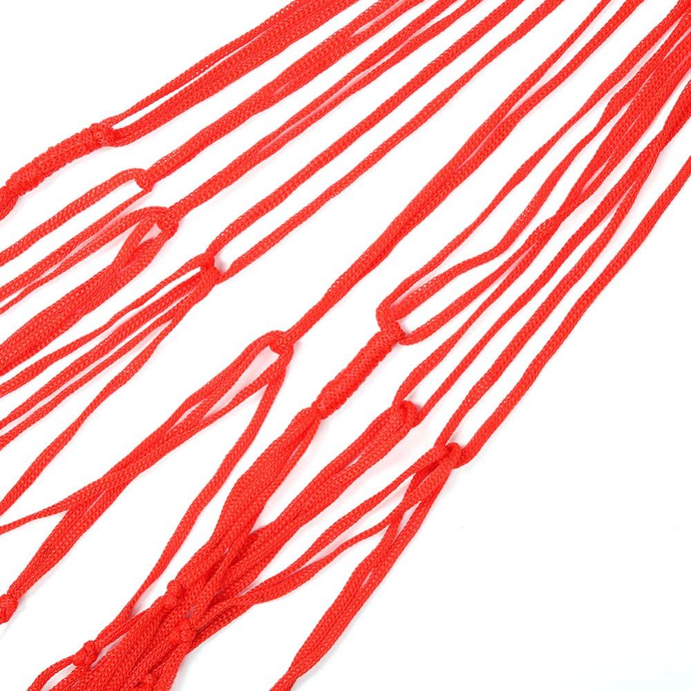 Strong Load-Bearing Capacity Nylon Mesh Hammock Smooth Net Swing Hanging Rope Hammock  Camping