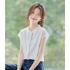 Women's Chiffon Short Sleeve Blouse with Flying Sleeves