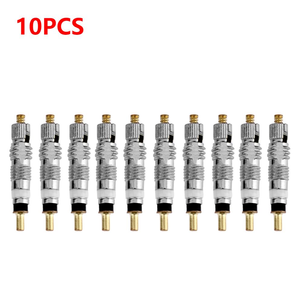 5-1000Pcs Detachable Presta Bicycle Valve Core Replacement Brass CNC FV MTB Road Bike Tire Tubes Service Parts Repair Tools
