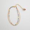 [2way] Colorful double chain surgical bracelet/anklet