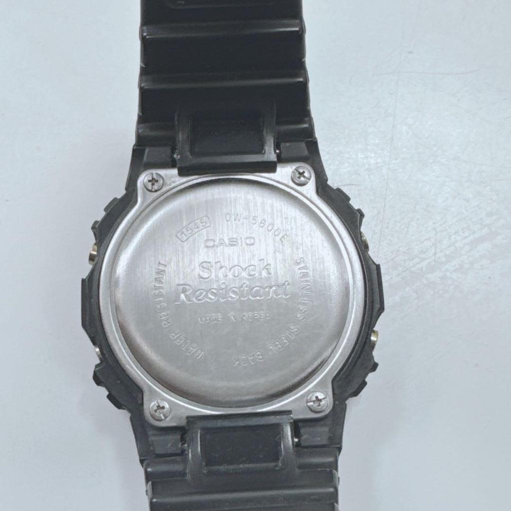 [USED] k1344 G-SHOCK Casio DW-5600E Gold (Discontinued)