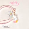 Miffy Phone Lanyard Mascot Charm Cute Rabbit Keychain Bag Accessory Gifts Toy Model Anime Figures Collect Ornaments