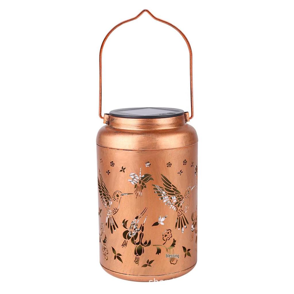 Top-Selling Waterproof Solar Garden Light: Retro Iron Sunflower Lantern