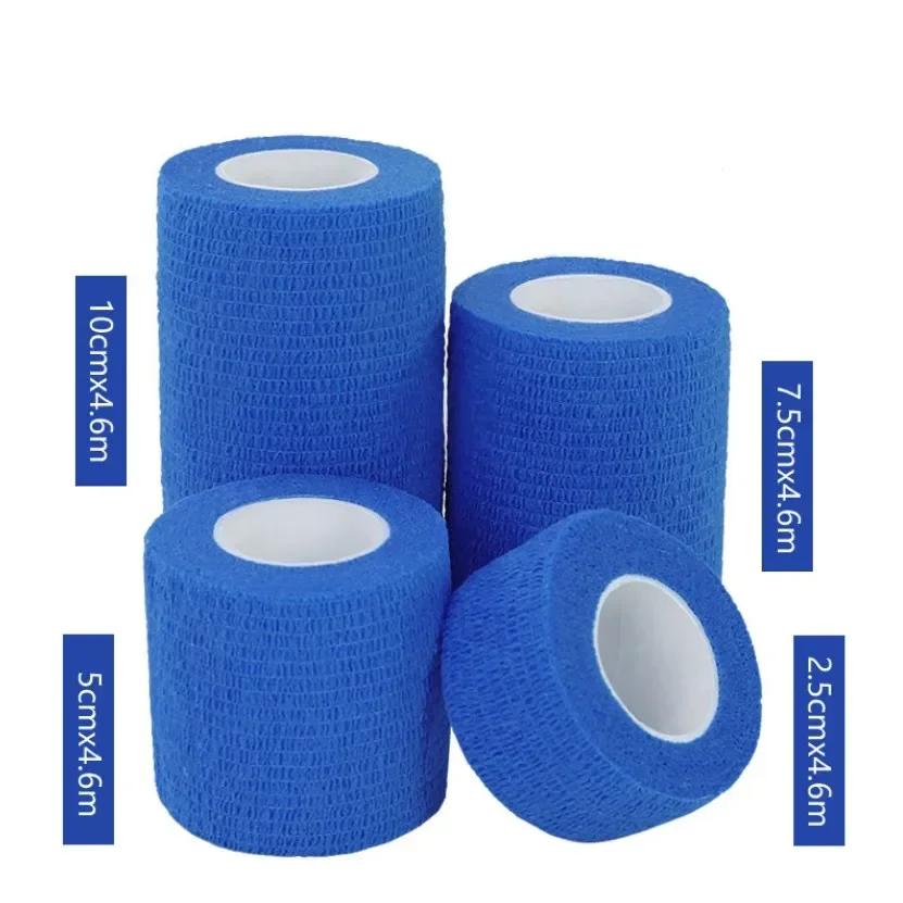 1Pc Bandage Waterproof Medical Therapy Self Adhesive Sports Muscle Tape Finger Joints Wrap First Aid Kit Pet Elastic Bandage