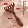 Six-Claw Massage Comb Deer Antler Scraping Massager Whole Body Scalp Promote Blood Circulation Relaxation Body Tool