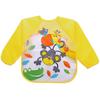 Kids Eating Breastplate Kid Baby Bavoir Clothing Waterproof EVA Full Sleeve Bibs Children Apron Long Sleeve Feeding Smock Bibs