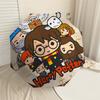 1 STKS Harry Potter Paraplu - 8 Ribben Versterkt, Automatisch Openend, Lichtgewicht & Duurzaam, Schattig Modeaccessoire voor Buiten, D2708