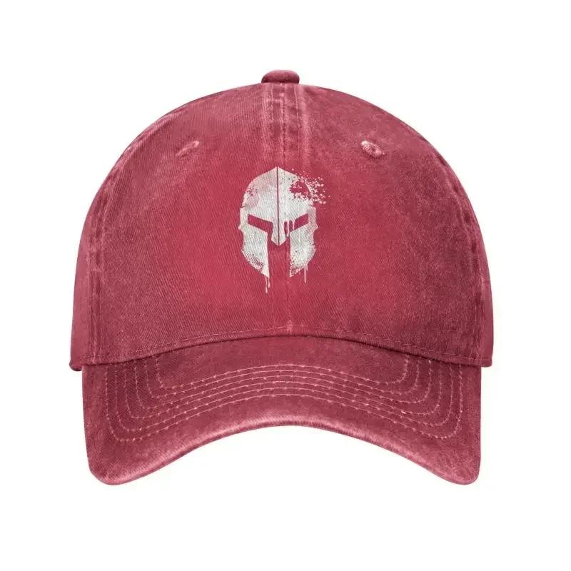 Custom Fashion Unisex Cotton Spartan Helmet Baseball Cap Adult Sparta Adjustable Dad Hat Women Men Hip Hop