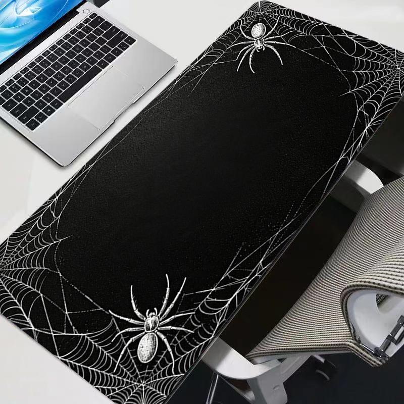 Oversized Mouse Pad Gamer Rubber Computer Gaming Accessories Minimalist black and white Mousepad Cool anime Extended Desk Mat