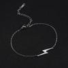 Plane Charm Bracelet Stainless Steel Aircraft Airplane Adjustable Chain Bracelets On Hand Pulsera Jewelry Gift for Women