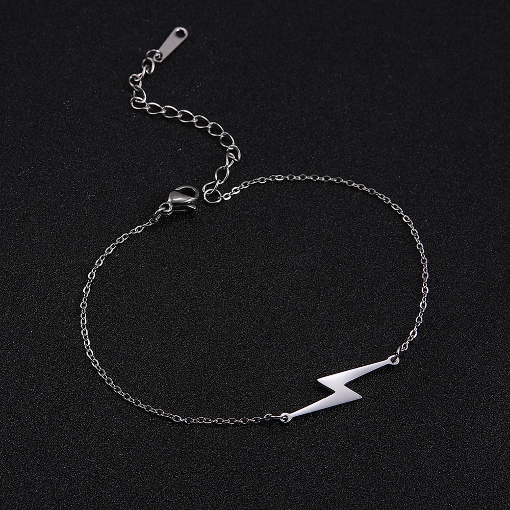 Plane Charm Bracelet Stainless Steel Aircraft Airplane Adjustable Chain Bracelets On Hand Pulsera Jewelry Gift for Women