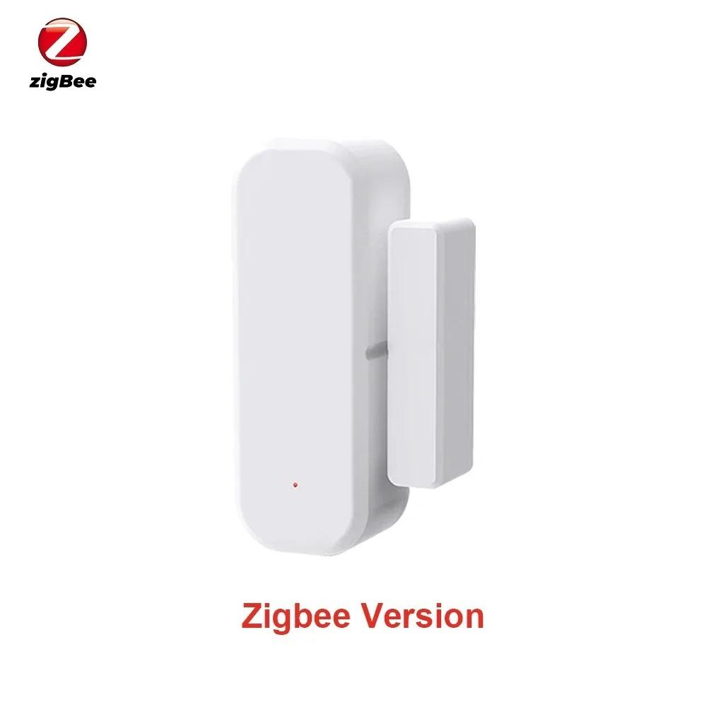 

Tuya WiFi/Zigbee Smart Door and Window Sensor Smart Home Magnetic Security Alarm Smart Life APP Remote Monitor Works with Alex Google Home