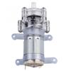 Plastics Diaphragm Pump Self Priming Silver Small Transparent