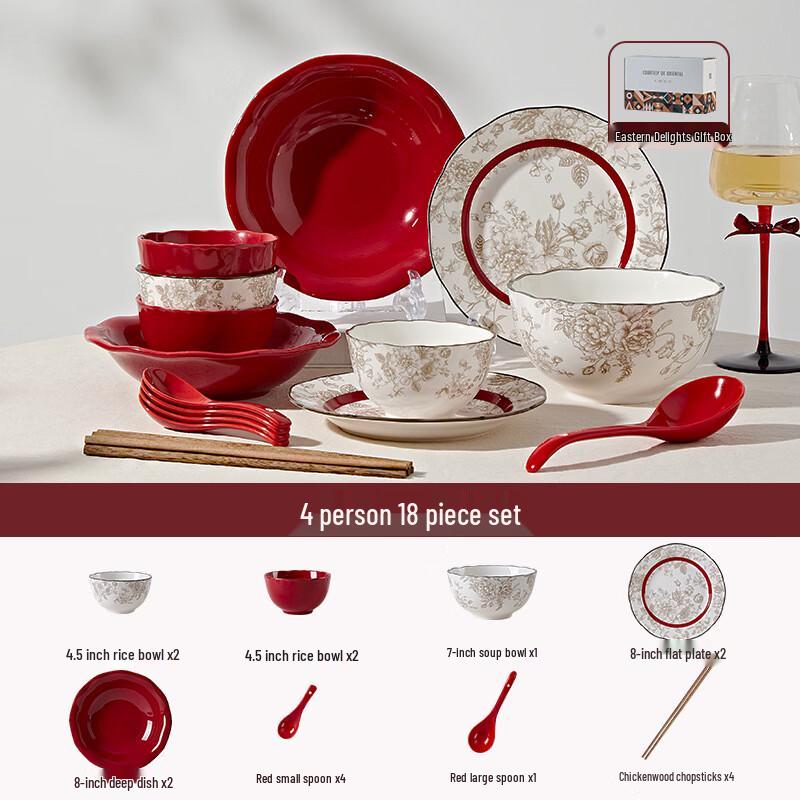 European Style Bone China Dinnerware Set