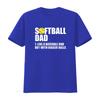 Softball Dad Definition Funny T Shirt vintage Washed Unisex Stylish designer clothes Comfortable graphic homme fashion