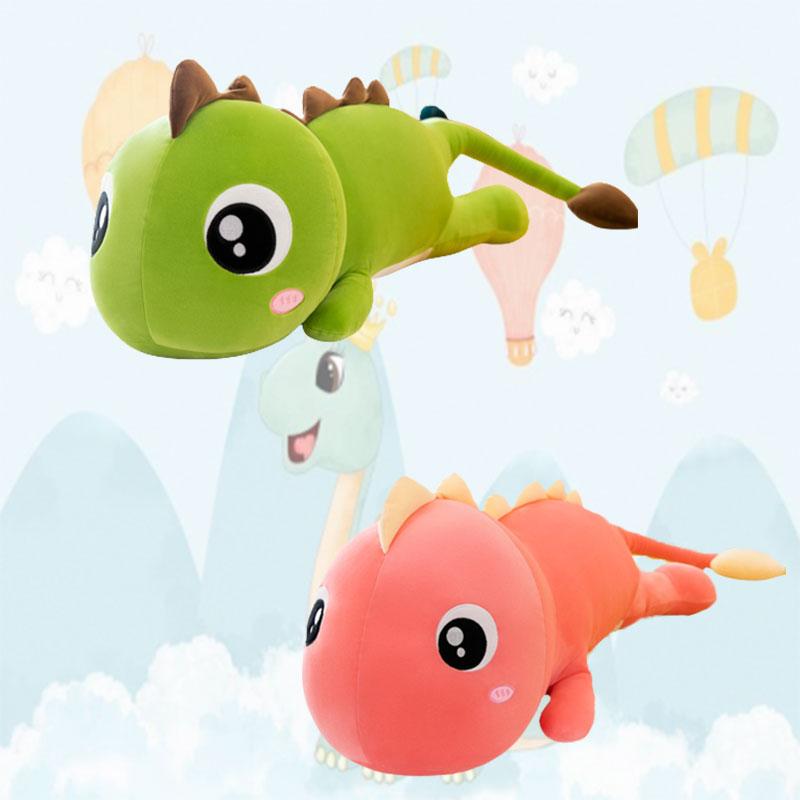Dinosaur Eyed Big Plush Toy Cartoon Cloth Doll Pillow Office Room Decor Gifts