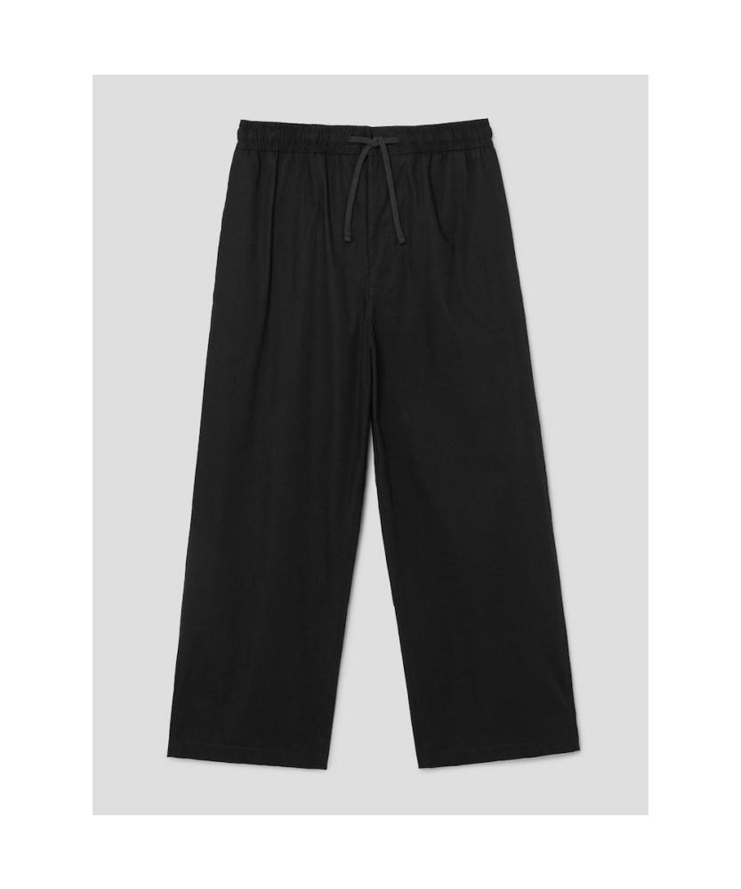 8SECONDS Cotton Spandex Balloon Fit Pants Black