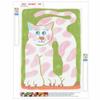 DIY 5D Diamond Art Kit Cute Pink Spotted Cat Pattern Full Drill Canvas Creative Craft for Living Room Decor Wall Art Gift