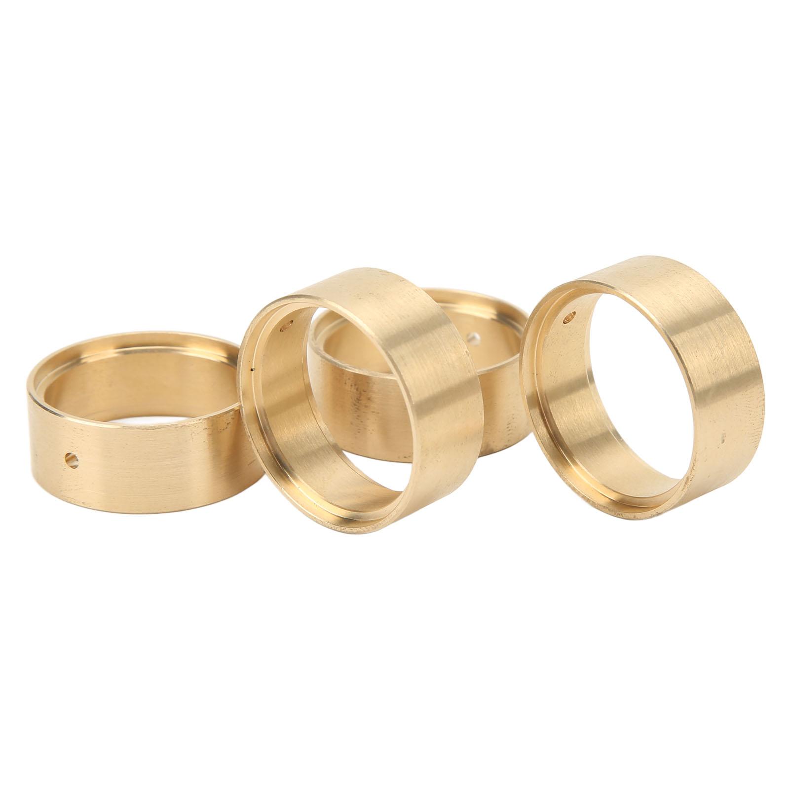 

4Pcs Brass Internal Beadlock Ring Clamp Ring for 1.0 Inch Wheel Rim for 1/24 RC Car Upgrade Parts