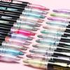8/12/24/36/48/60 Colors Double Line Outline Highlighter Marker Pens