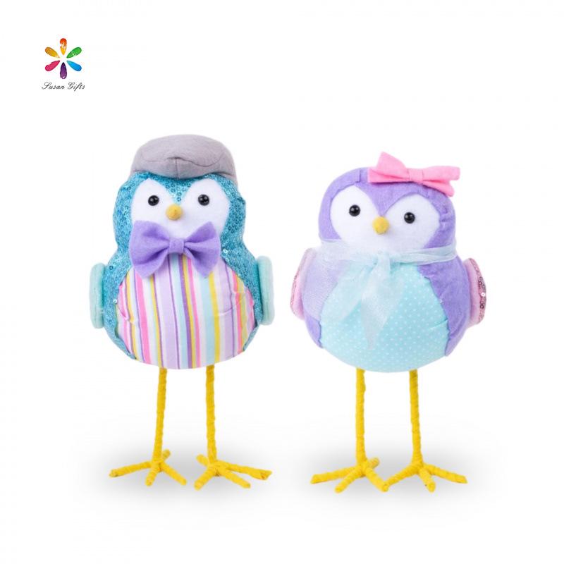 Festive Santa Bird Desktop Ornament Men s зелёный