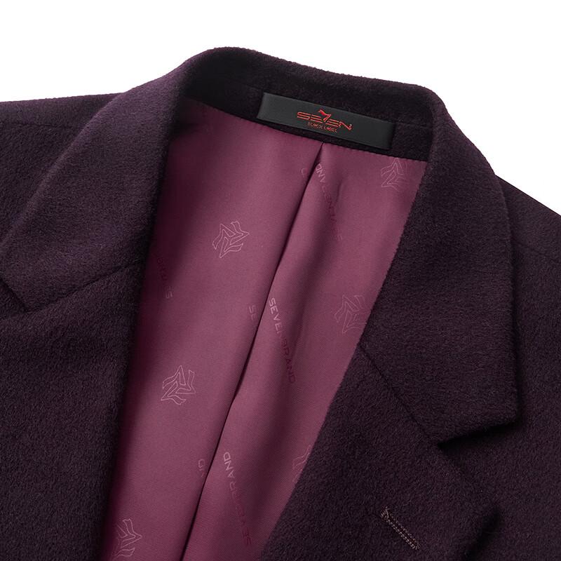 Qipai Men's Wool Blend Business Formal Suit Jacket