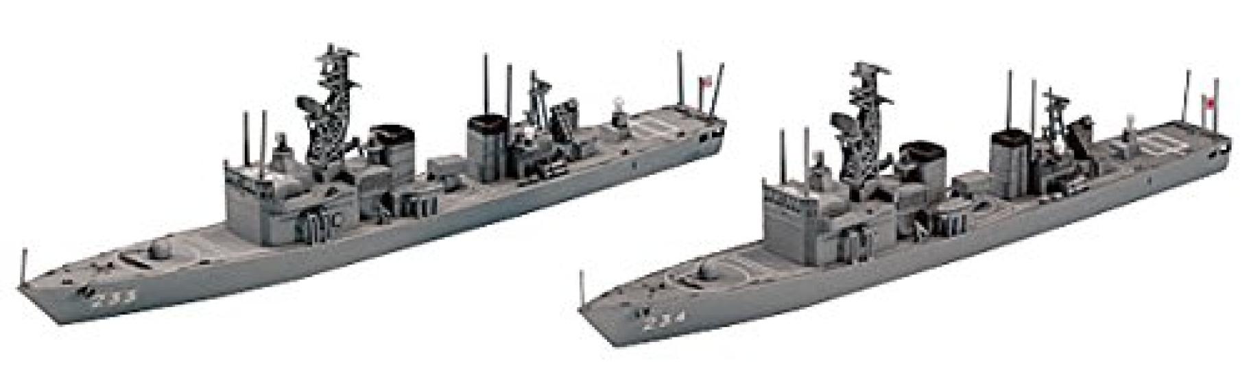 

Hasegawa Waterline Series Japan Maritime Force Destroyer Plastic Model Kit 015 1/700 Self-Defense Chikuma/Tone
