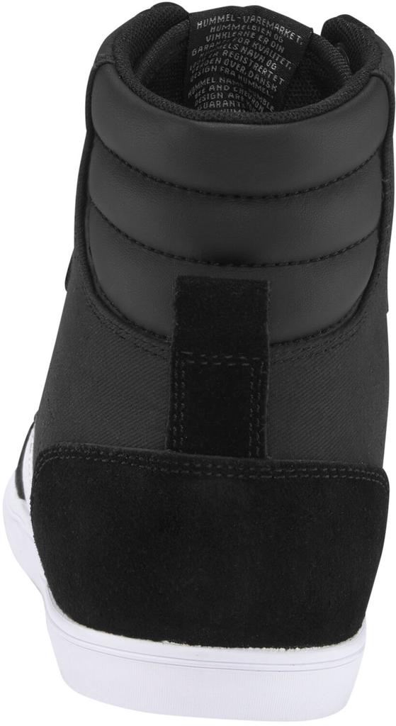 Кроссовки Hummel Slimmer Stadil High Canvas черные/пурпурные