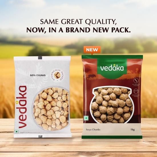 Amazon-Marke: Vedaka Sojastücke, 1 kg
