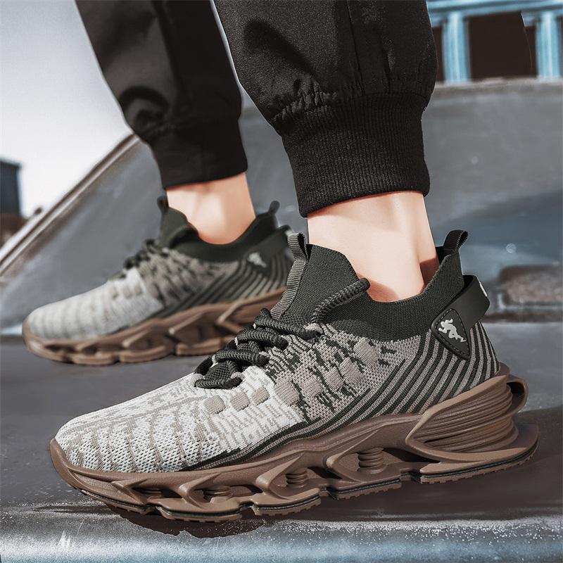 Men's Breathable Casual Sneakers Air Mesh Running Shoes Lightweight Summer Outdoor Sports